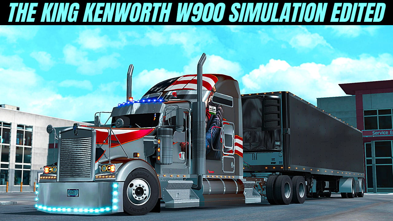 The King of L.A. Workshop Mod SCS Kenworth edited by Simulacion v1.39